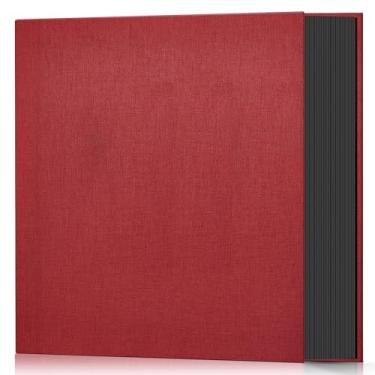 Imagem de popotop Álbum De Fotos 4X6 Com 1000 Bolsos Para Presentes Casamento, Álbuns Capa Dura Linho, Aniversário Família, Férias Bebê