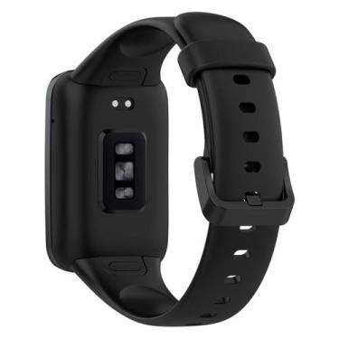 Imagem de Pulseiras de silicone NSmart compatíveis com MI BAND 7 PRO, Preta