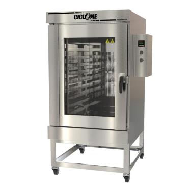 Imagem de Forno Turbo Elétrico Venâncio Ciclone 10 esteiras Interior e Exterior Inox Trifásico 380V FTCE10