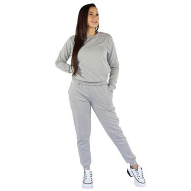 Imagem de Conjunto De Moletom Feminino Forrado Quente - Inverno - B Maze, G, Cin