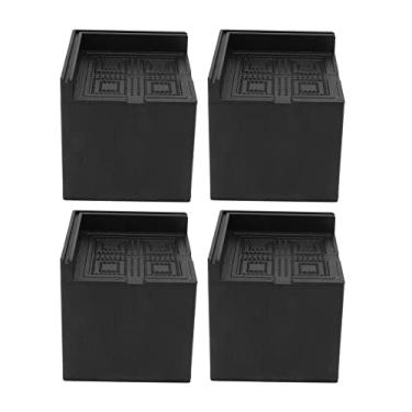 Imagem de YOUTHINK Risers de Mobiliário Durável A Suportes da Almofada de Aumento da Perna de Cama de até 2200 Libras para sofá de Cama de Máquina de Lavar sofá de Mesa de Mesa, Risers de Plástico Eva para o