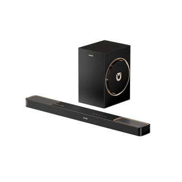 Imagem de ULTIMEA Barra de som 3.1.2 canais com Dolby Atmos, sistema de som surround para TV com subwoofer de 6,5 polegadas, barra de som para Smart TV, barra de som com subwoofer para Home Theater, BT 5.4