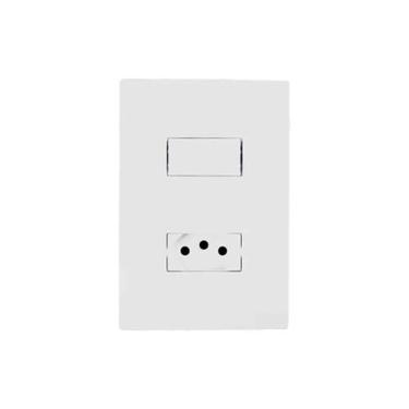 Imagem de Interruptor Simples + Tomada 20a Linha I9 Ilumi - Conjunto Elétrico