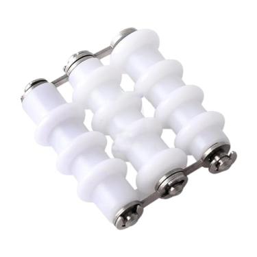 Imagem de Colaxi Aparelho para Endireitar Fios, Ferramenta de Alisamento com Três Rolos, Remove Torções e Dobramentos, abdômen