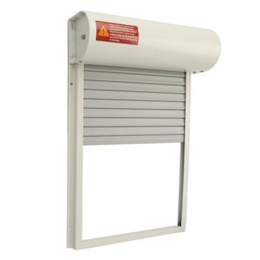 Imagem de Yctze Porta Automática de Galinheiro Automática Com Energia Solar Com Sensor de Luz, Temporizador, Controle Remoto e Tela de LED - Abridor de Frango Ideal para Uso Doméstico e Agrícola (Branco)