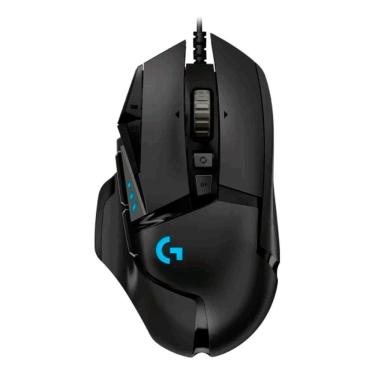 Imagem de Mouse Gamer Logitech G502 Hero 25600dpi - Preto (910-005550)