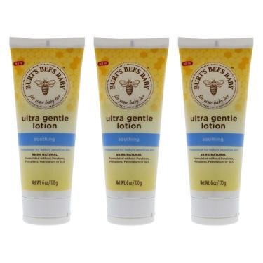 Imagem de Loção Burts Bees Baby Ultra Gentle, pacote com 3