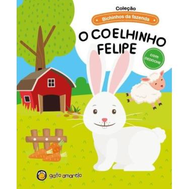 Imagem de Bichinhos da fazenda - o coelhinho felipe - GATO AMARELO, 3