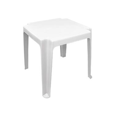 Imagem de Mesa Lateral para Área Externa Lesis Branca