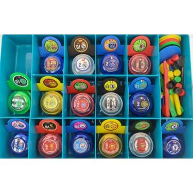 Imagem de Jogo de Botão: Box da Champions League com 15 times. - Pro Gol Botões