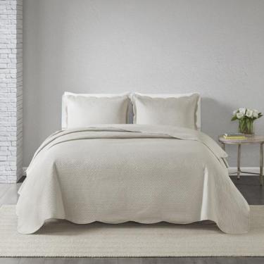 Imagem de Cobre Leito Luxo Para Cama de Casal + Kit 2 Portas Travesseiros - mora