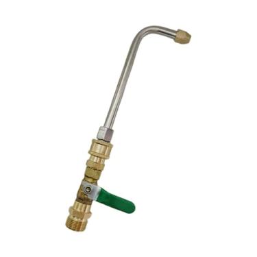 Imagem de WeiLaiKeQi Acessório de extensão para lavadora de alta pressão Fácil instalação Adaptador de mangueira de fixação de alto desempenho premium, 90 Graus M22