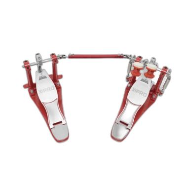 Imagem de Pedal De Bateria Duplo C Ibanez Pd Action Vermelho