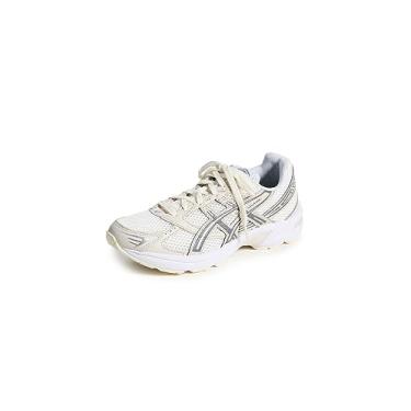 Imagem de ASICS Tênis esportivo masculino GEL-1130, Creme/carbono, 6.5 Women/5.5 Men