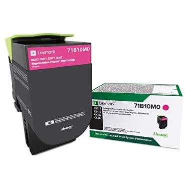 Imagem de Lexmark Cartucho de toner magenta 71B10M0 CS317dn CX317dn CS417dn CX417de CS517de CX517de de programa de retorno magenta