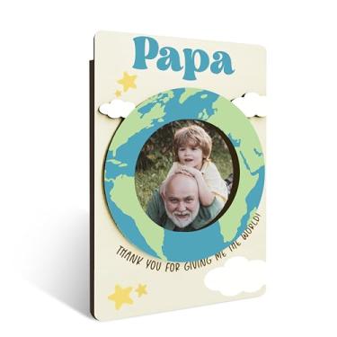 Imagem de Porta-retrato de papai, presente de aniversário de Natal, Dia dos Pais, molduras de imãs para geladeira, para pai, papai, papai, 40