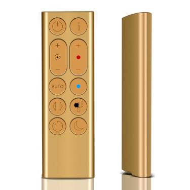 Imagem de ZWP Novo controle remoto de substituição compatível com Dyson HP06 HP05 HP04 Ventilador aquecedor purificador de ar puro quente + frio (dourado)
