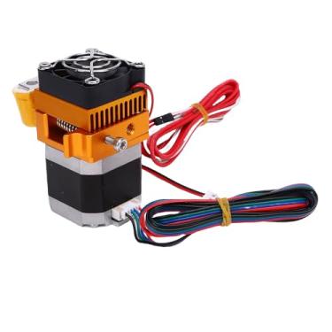 Imagem de YWBL-WH Substituição do Kit HOTEND Extrusora MK8, para Prusa I3 Reprap 3D Printer, Com Bico de 0,4 Mm