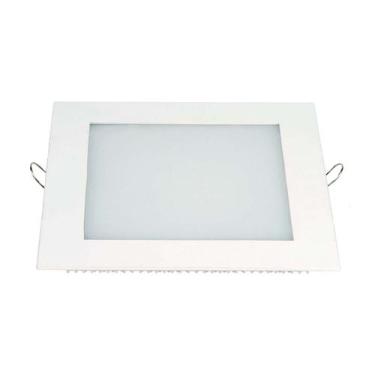 Imagem de Painel De Led Taschibra Quadrado Lux De Embutir 18W 6500K Bivolt