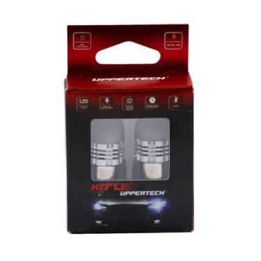Imagem de Lâmpada LED 2 Pólos 1157 BAY15D 2W 9-16V 6 SMD 2835 Branca Uppertech -