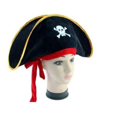 Imagem de Chapéu De Pirata Com Fita Fantasia - FR