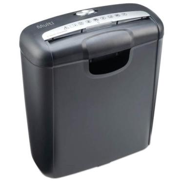 Imagem de Fragmentadora triturador Picotadora De Papel Cartão Tiras Eletrônica  