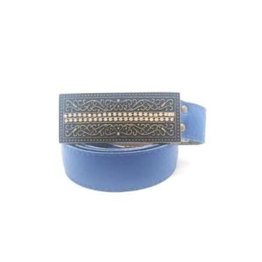 Imagem de Cinto feminino ma4418 - Barão do Couro, Azul, G