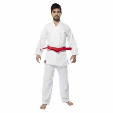 Imagem de Kimono Karatê Brim Reforçado, Infantil, Branco, Haganah, M2
