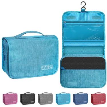 Imagem de Bolsa de higiene YEMEDA Travel Waterproof com gancho 1L Sky Blue