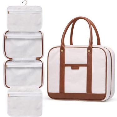 Imagem de Bolsa de higiene Bosidu Hanging Travel para mulheres, resistente à águ