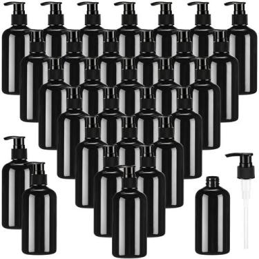 Imagem de Garrafas de bomba de plástico CroBlissful 250ml recarregáveis 32 unida