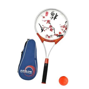 Imagem de YIJU Raquete Tai com Bola Equipamento Handebol Força Soft Ball Raquete Taiji Force para Desempenho Individual Iniciante
