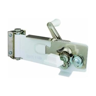 Imagem de Swing-A-Way Abridor de latas para montagem na parede com ímã, 1 pacote, branco -