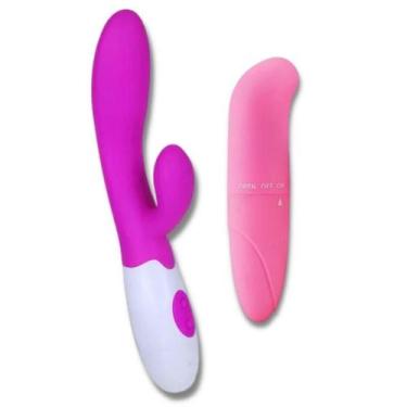 Imagem de Vibrador Corporal Íntimo Feminino Golfinho 047 - Portal Do Prazer Clit