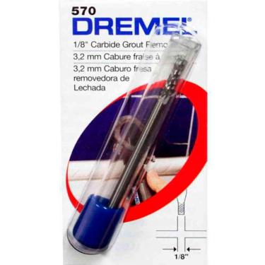 Imagem de Broca Dremel 570 para Remoção de Rejunte 1/8 - Marca Dremel
