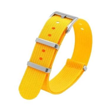 Imagem de Pulseira De Relógio Masculina Impermeável De Nylon 18mm 20mm 22mm 24mm
