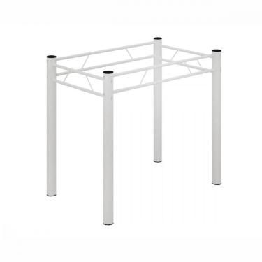 Imagem de Base Para Mesa De 100x60 Maraba Liso Branco Teixeira Branco