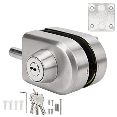 Imagem de Ferrolho de Fechadura de Porta de Vidro, Fechadura de Porta de Vidro, Fechadura de Porta de Vidro, Ferrolho de Porta, Ferrolho de Segurança, para Salas Privadas Com Chaves, Porta