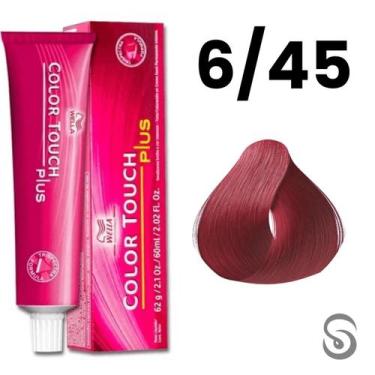 Imagem de Wella Color Touch Tonalizante 6/45 Louro Escuro Vermelho Acaju Vibrant