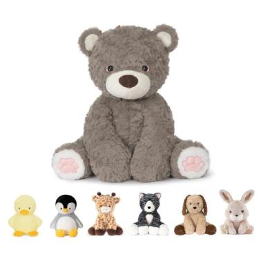 Imagem de Ursinho de pelúcia pesado Niuniu Daddy 1,5 kg