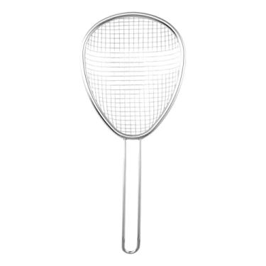 Imagem de Baoblaze Coador de cozinha Skimmer Utensílio de cozinha de aço inoxidável Coador de alimentos Colher de malha para macarrão espaguete, 13.3 X 30.3 Cm