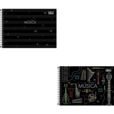 Imagem de Caderno Musica Capa Dura 80FLS 205X149MM - Sao Domingos