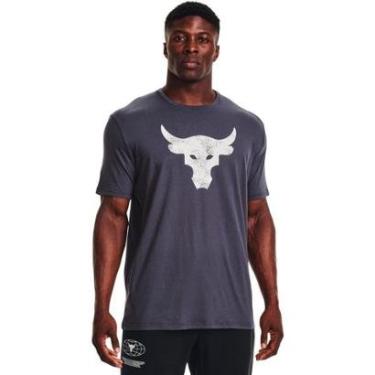 Imagem de Camiseta Under Armour Prjct Rock Brahma Bull Masculino-Masculino