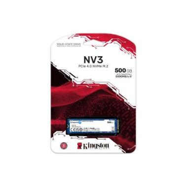 Imagem de SSD Kingston NV3 2TB M.2 NVMe PCIe 4.0 Gen 4x4  Leitura ate 6.000 MB/s