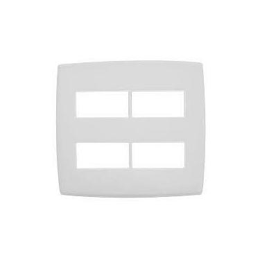 Imagem de Placa Espelho 4x4 4 Md Sep Legrand Pial Plus(Normal) 618534