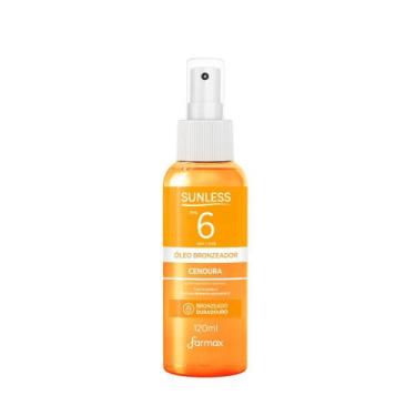 Imagem de Óleo Bronzeador Sunless Cenoura Fps6 120ml