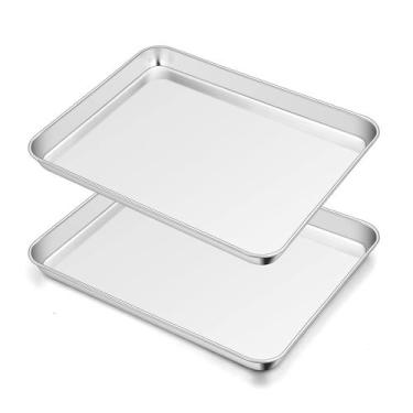 Imagem de Conjunto de panelas para torradeira e forno TeamFar em aço inoxidável 