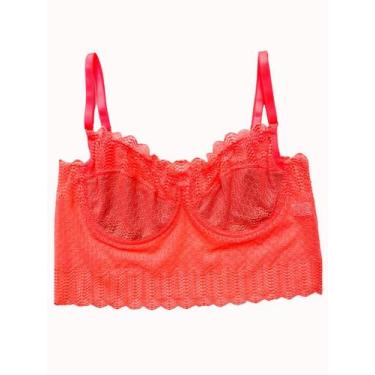 Imagem de Cropped Neon - Treacy Lingerie, P, Laranja neon