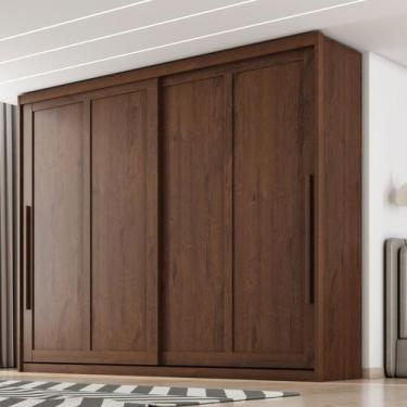 Imagem de Guarda-roupa Mdf 2 Portas 6 Gavetas Atraente - Zanzini