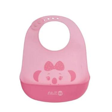 Imagem de Babador Silicone Lilica BB Com Pega Migalhas Pacific